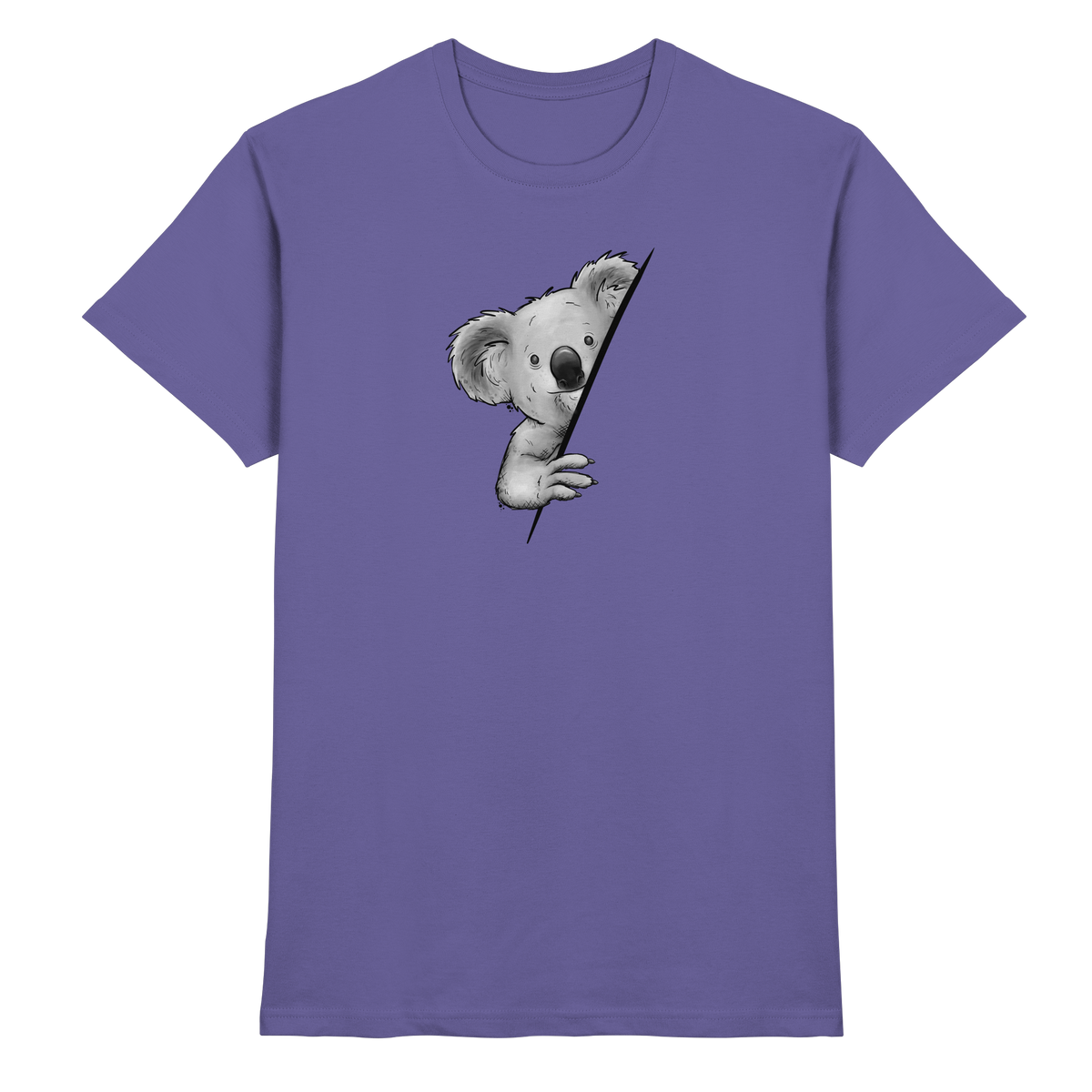Koala Bär Illustration - Premium Shirt