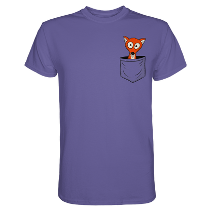 Fuchs in der Brusttasche | Taschen-Fuchs - Premium Shirt
