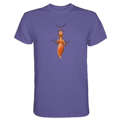 Rotes Eichhörnchen hängt ab - Premium Shirt