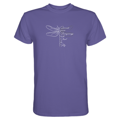 Breite die Flügel aus und flieg los | Libelle - Premium Shirt