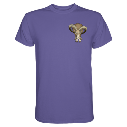 Bockiges Mufflon Widder Schafbock - Premium Shirt
