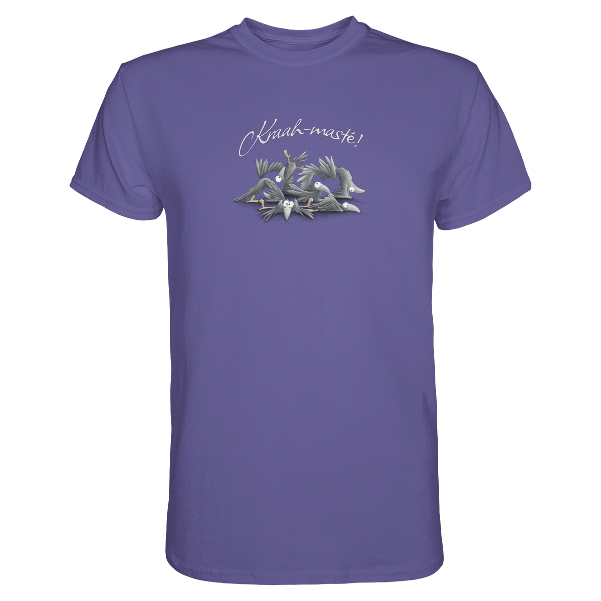 Kraah-masté! Yoga Raben Krähen - Premium Shirt