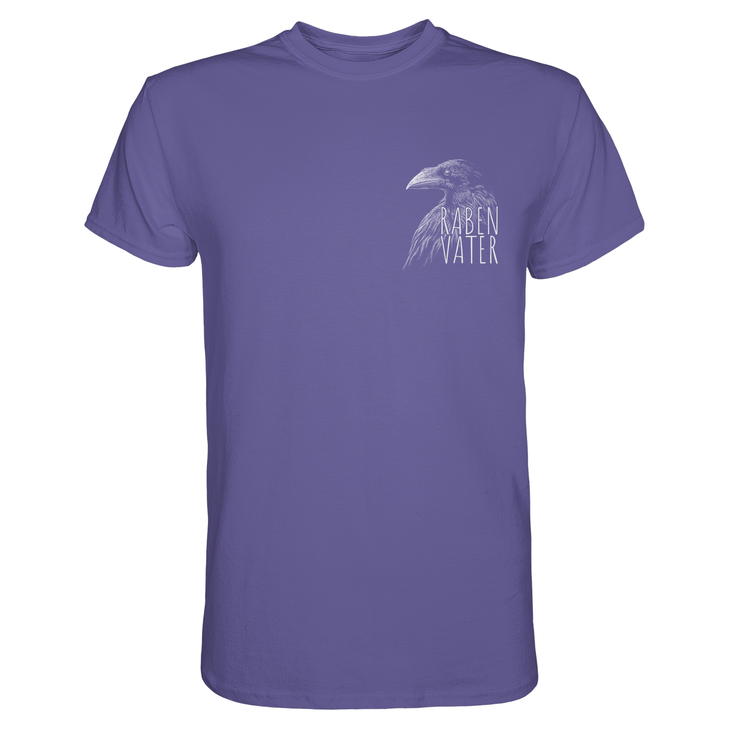 Rabenvater schwarzer Rabe Krähe - Premium Shirt