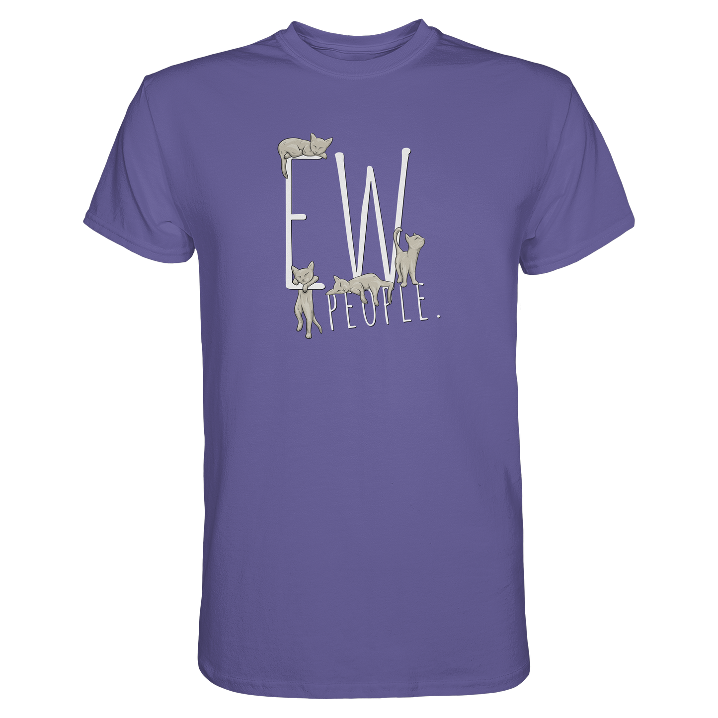 Ew, People. Sarkastische Katzen - Premium Shirt