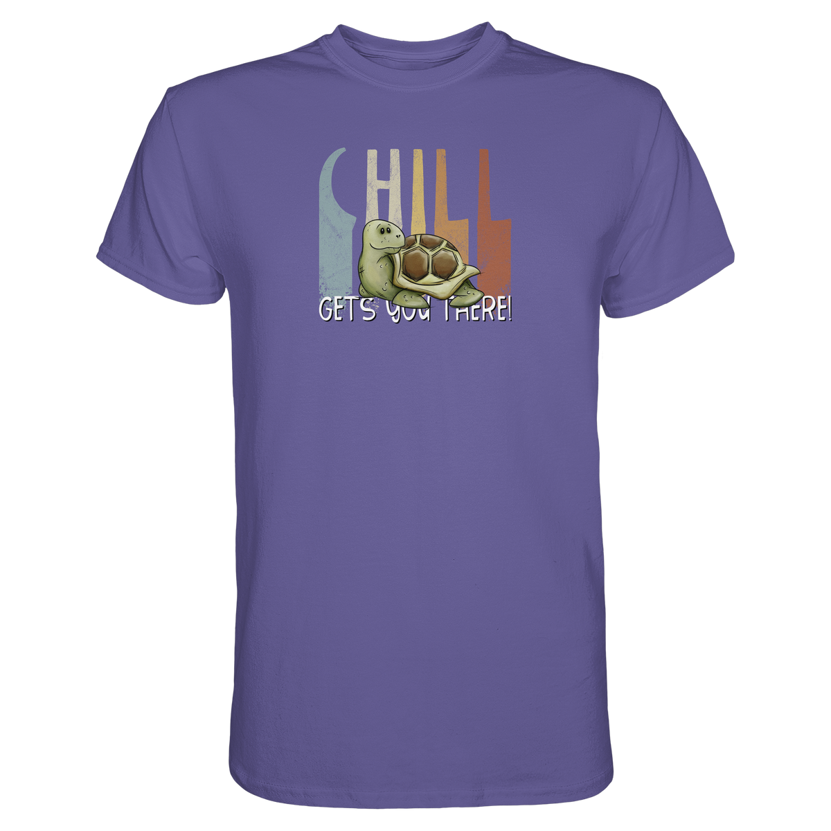 Gechillt gemütliche Schildkröte - Premium Shirt