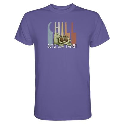 Gechillt gemütliche Schildkröte - Premium Shirt