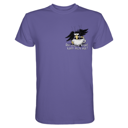 Der frühe Vogel kann mich mal | Kaffee Rabe - Premium Shirt