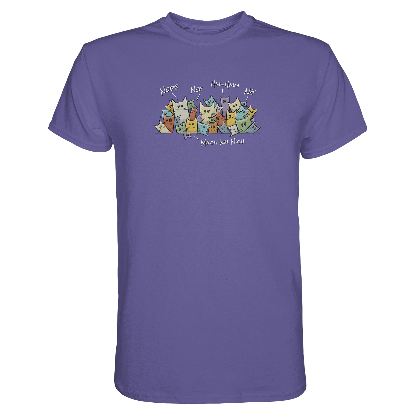 Nope, Nee, Nö Katzen - Premium Shirt
