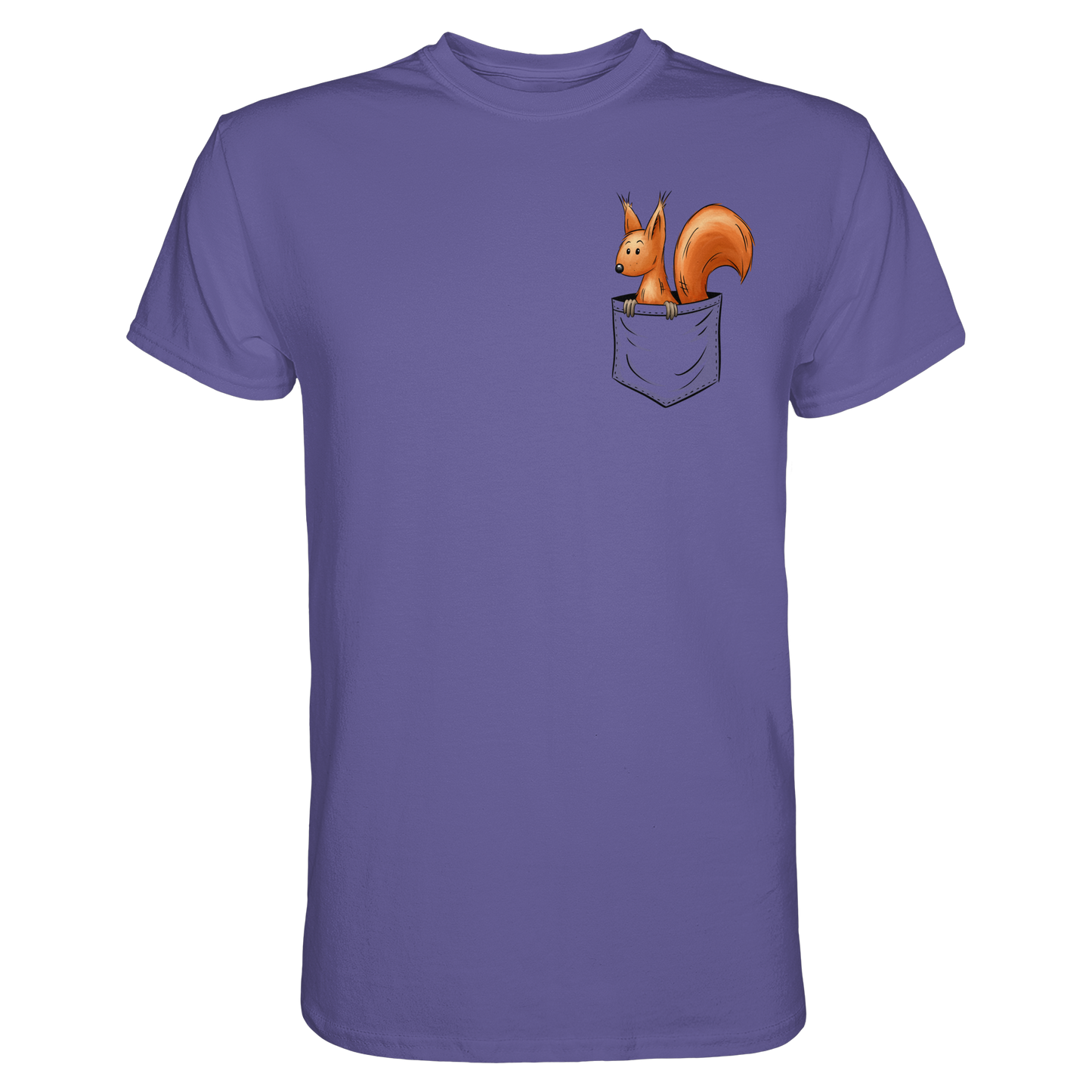 Lässiges Eichhörnchen In Tasche - Premium Shirt