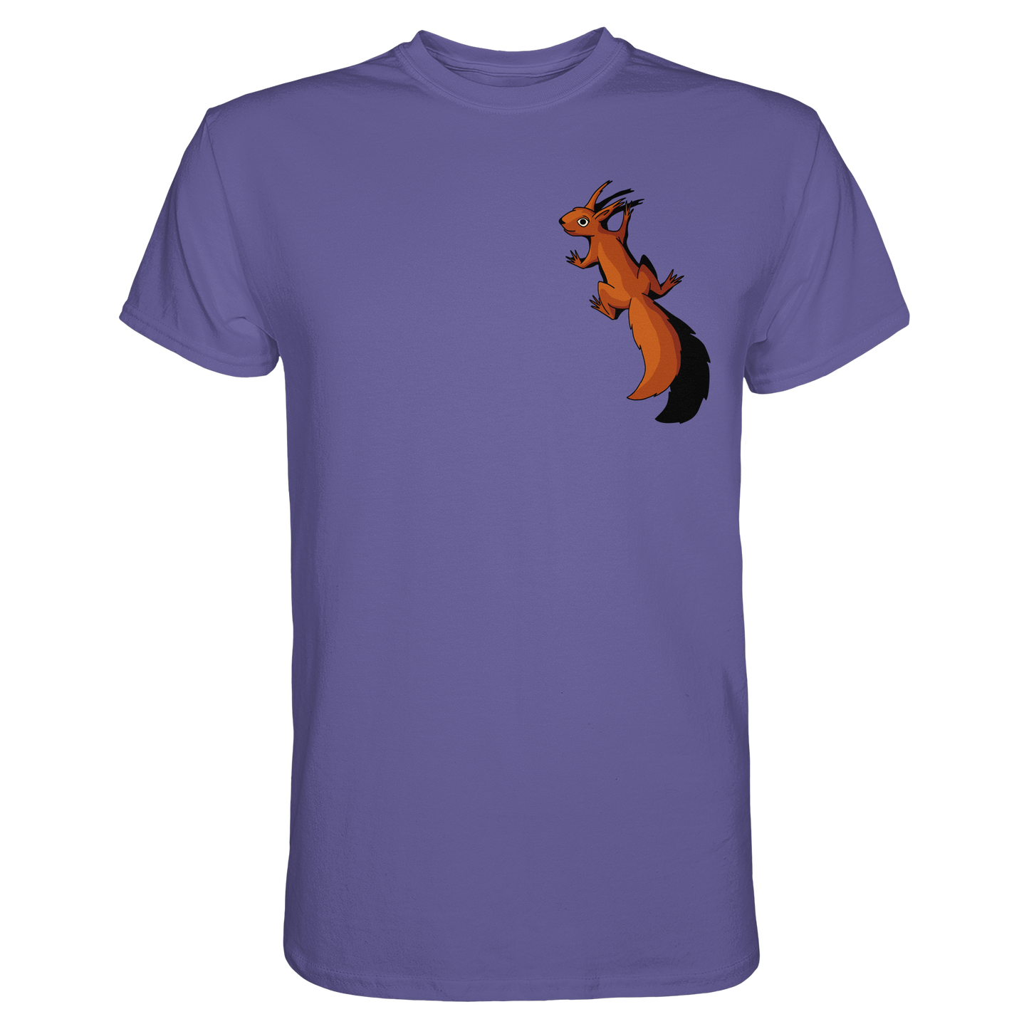 Süßes Eichhörnchen klettert - Premium Shirt
