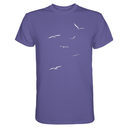 Vogelschwarm – Traum vom Fliegen - Premium Shirt