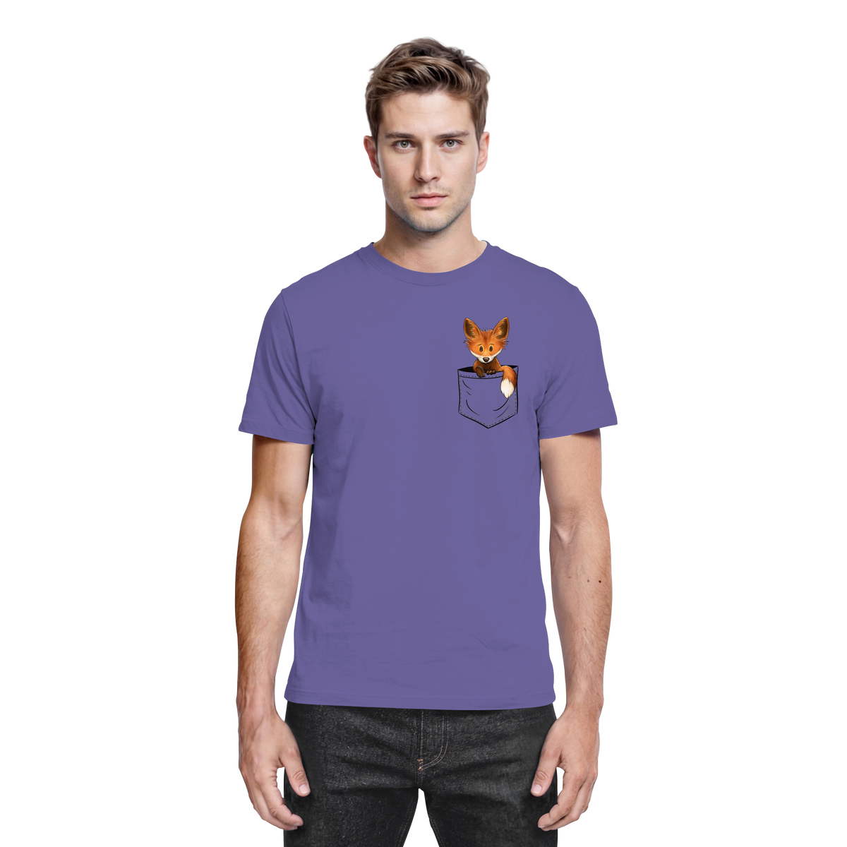 Funky Fuchs in der Tasche - Premium Shirt