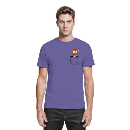 Fuchs in der Brusttasche | Taschen-Fuchs - Premium Shirt