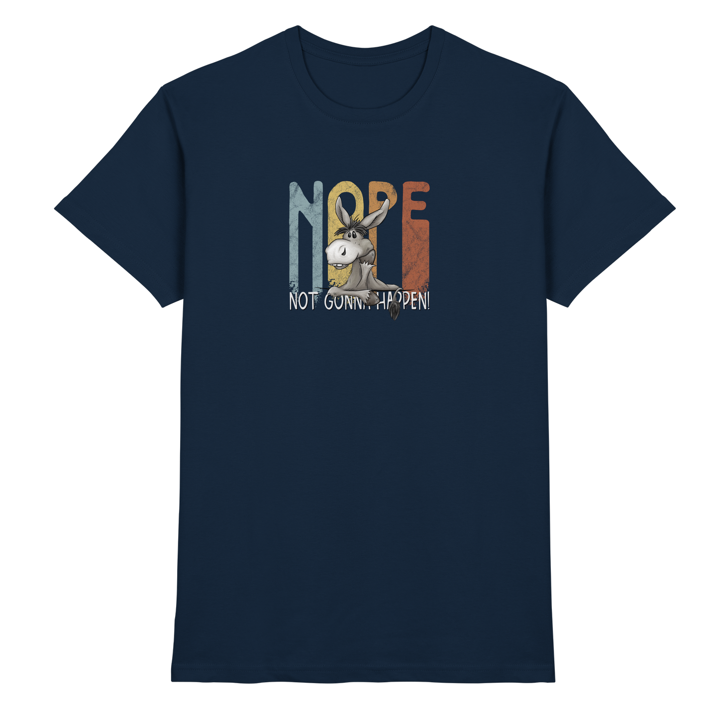 Nope | bockiger Esel - Premium Shirt