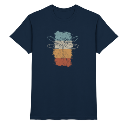 Retro Kunst Libelle | Vintage Dragonfly - Premium Shirt
