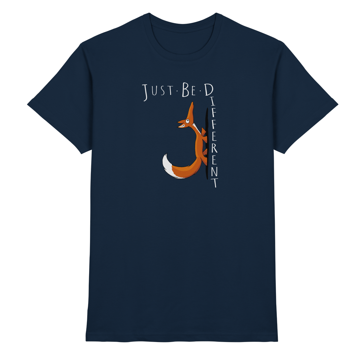 Just Be Different | Sei Anders, kleiner Fuchs - Premium Shirt