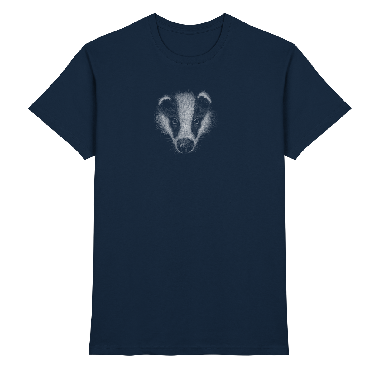 Kritzel-Kunst Dachs Illustration - Premium Shirt