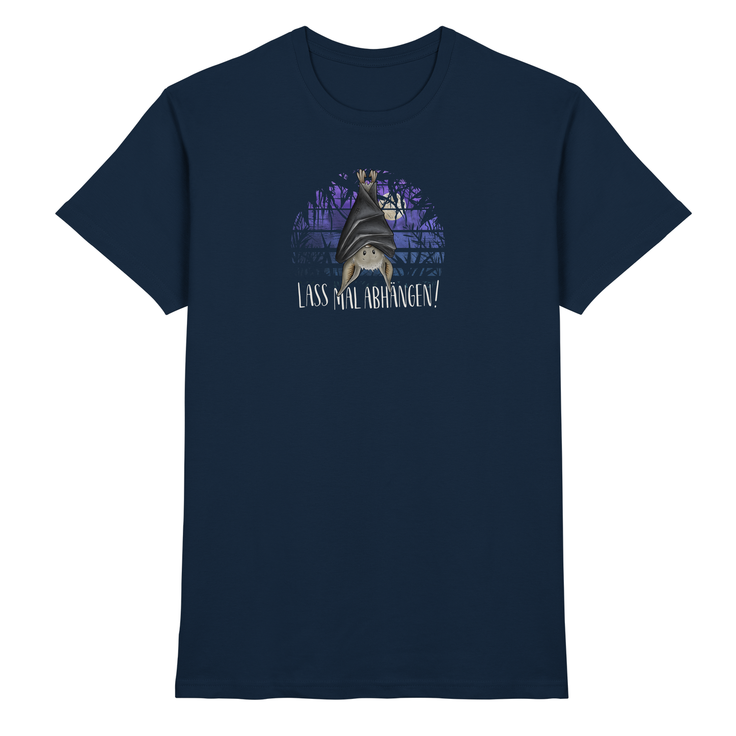 Lass mal abhängen Fledermaus - Premium Shirt