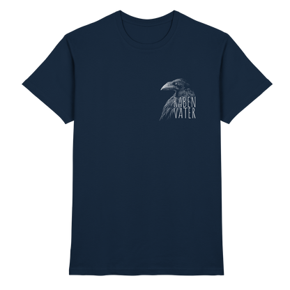 Rabenvater schwarzer Rabe Krähe - Premium Shirt