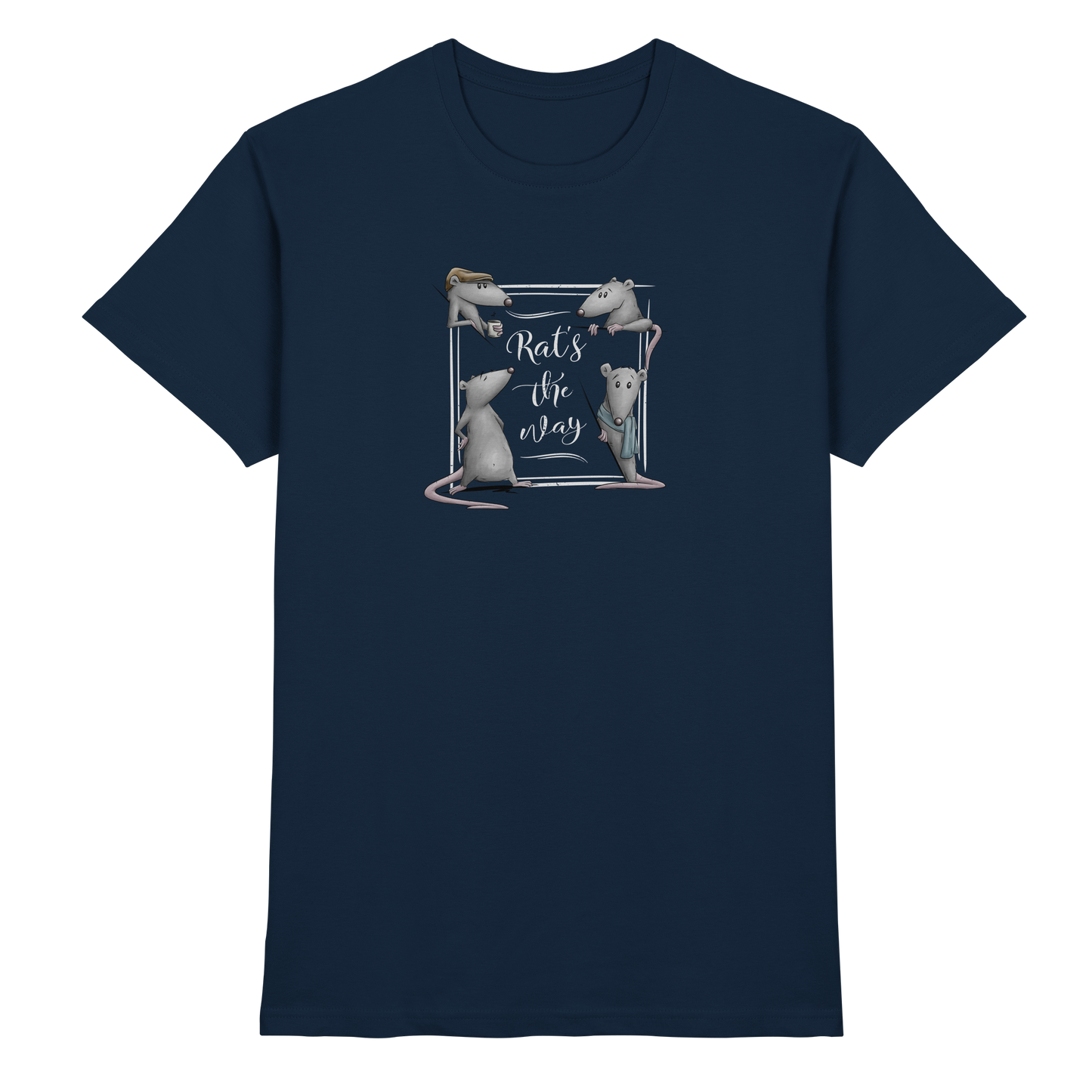 Rat’s The Way Kaffeehaus Ratten - Premium Shirt