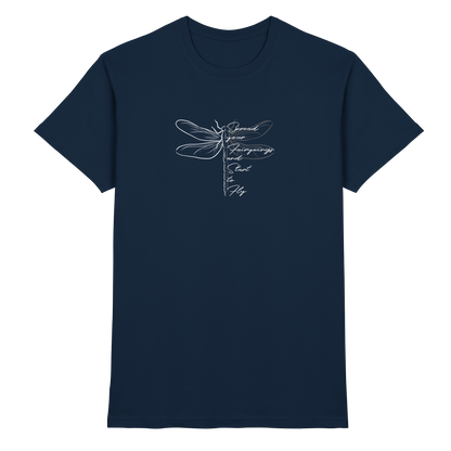 Breite die Flügel aus und flieg los | Libelle - Premium Shirt