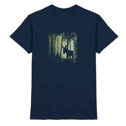 Esel im Zwielicht-Wald - Premium Shirt