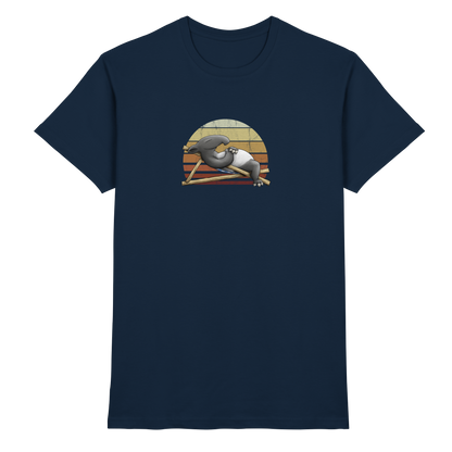 Lässiger Retro Sundown Tapir - Premium Shirt