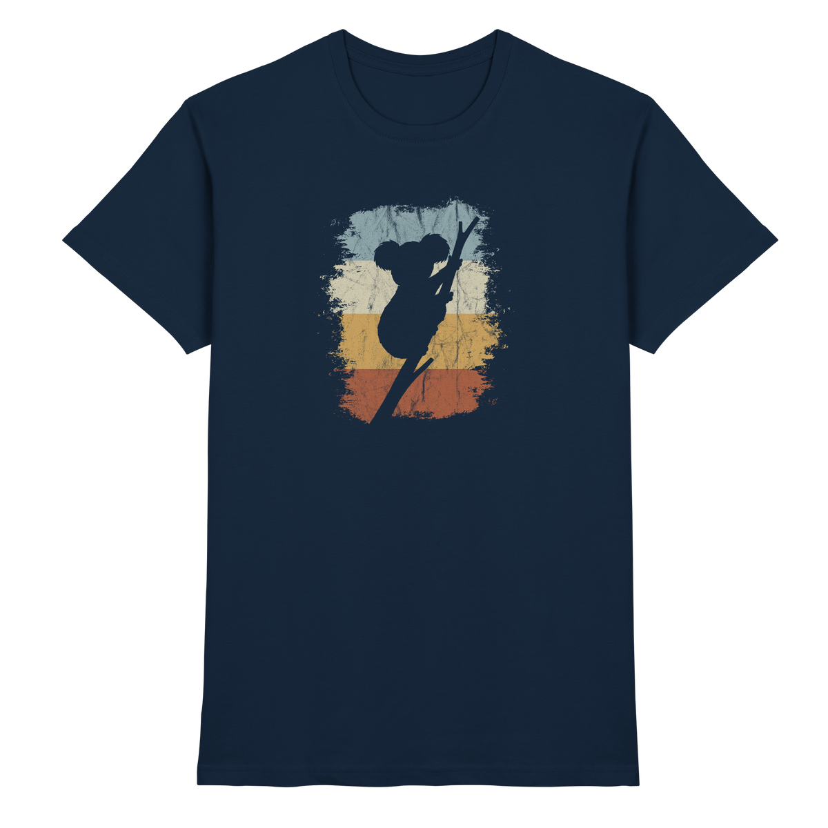 Retro kletternder Koala-Bär - Premium Shirt