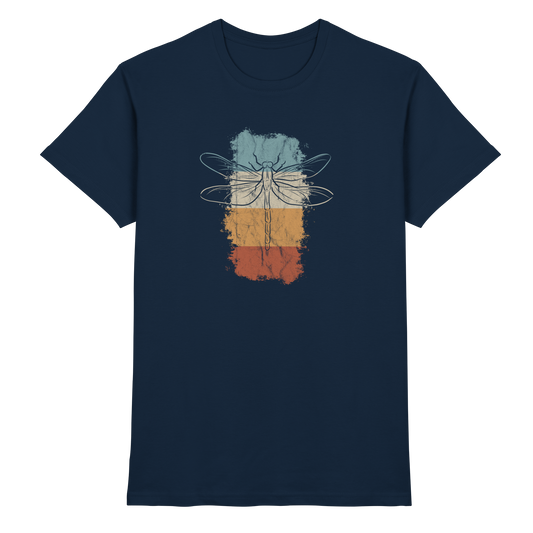Retro Kunst Libelle | Vintage Dragonfly - Premium Shirt
