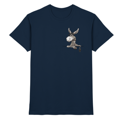 Lustiger lässiger Esel - Premium Shirt