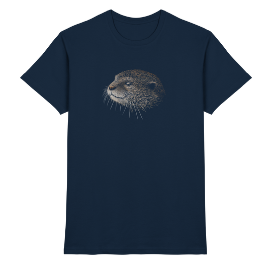 Otter Bleistift Zeichnung KritzelKunst - Premium Shirt