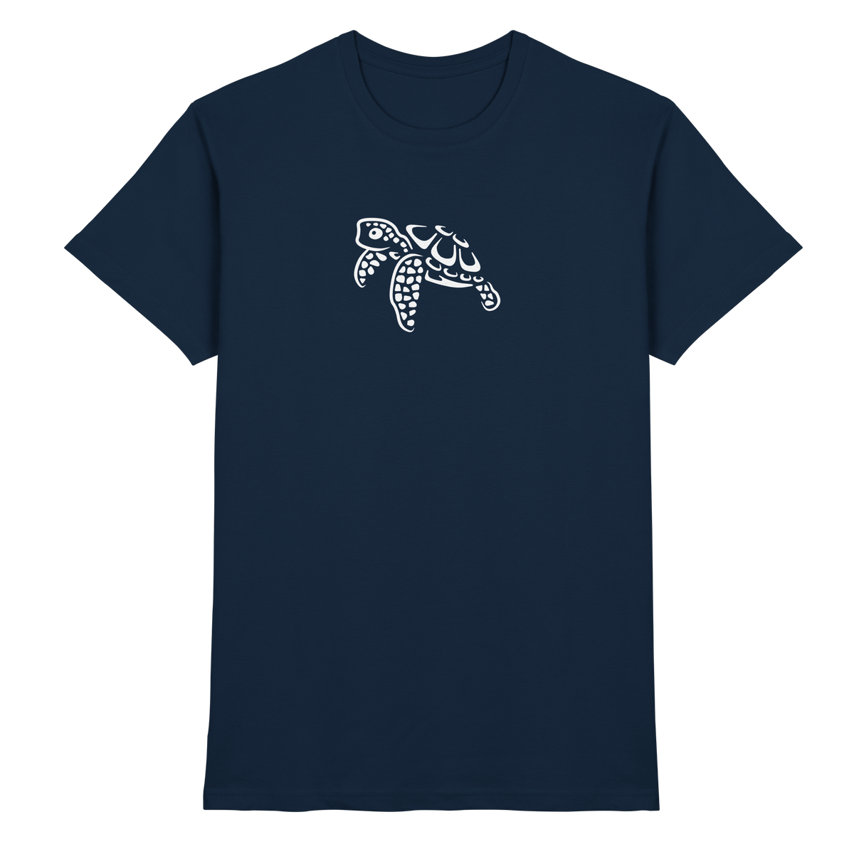 schwimmende Meeres-Schildkröte - Premium Shirt