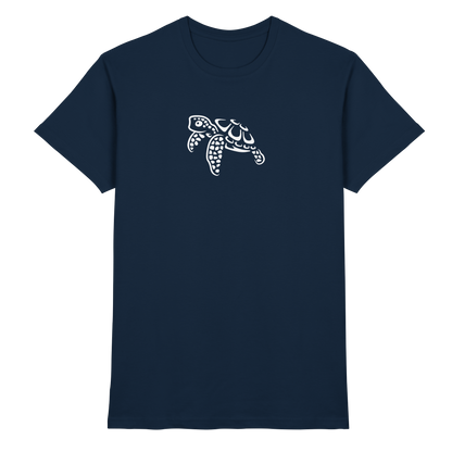 schwimmende Meeres-Schildkröte - Premium Shirt