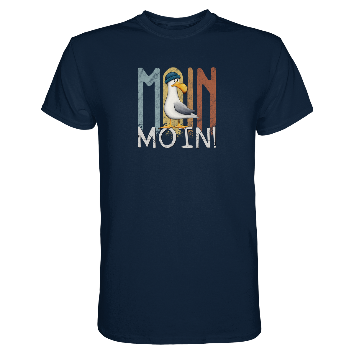 Moin Moin norddeutsche Möwe - Premium Shirt