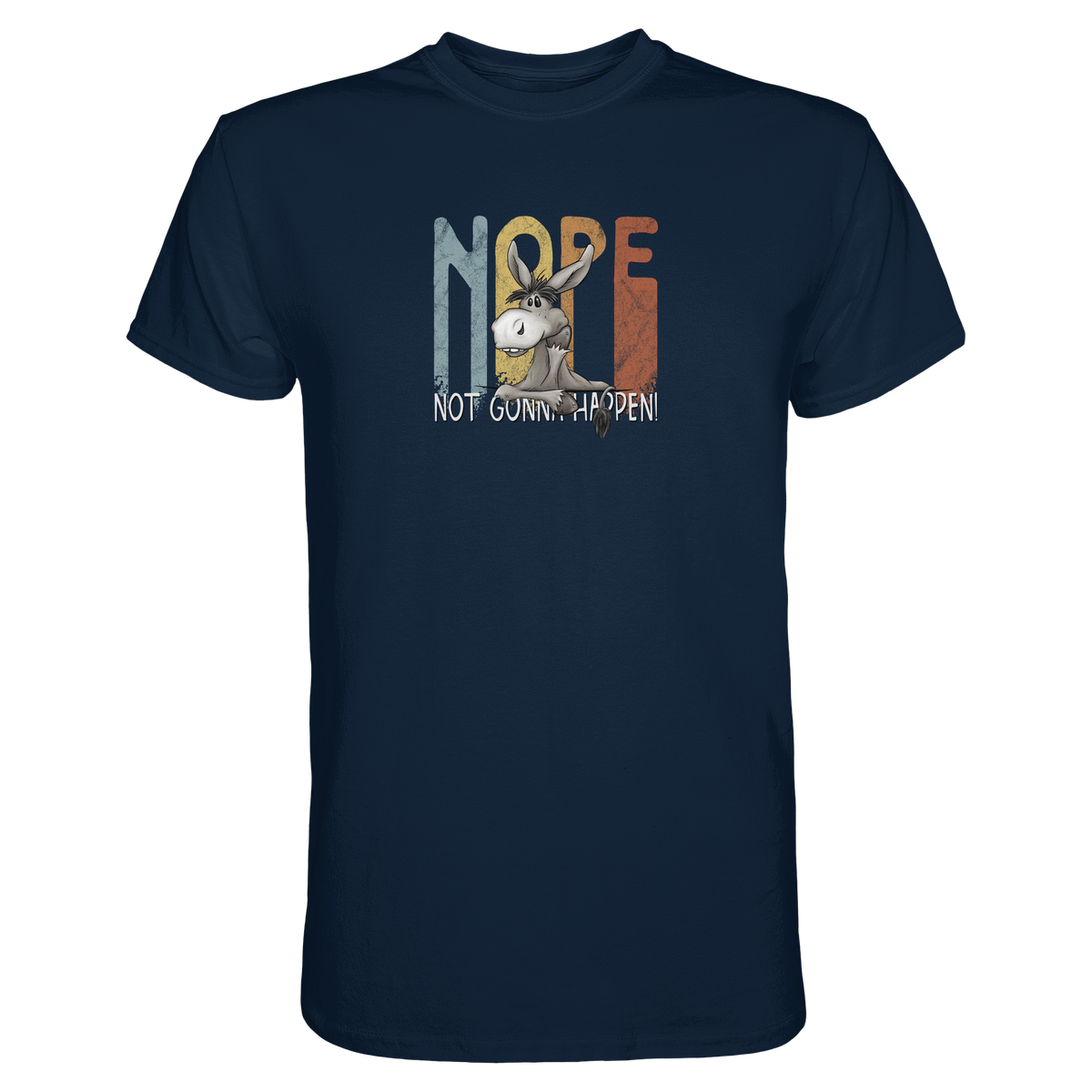 Nope | bockiger Esel - Premium Shirt