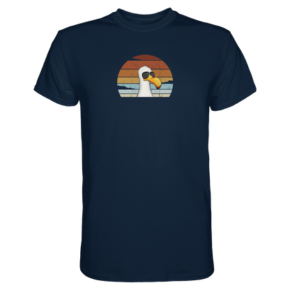 Cool lässige Retro Möwe - Premium Shirt