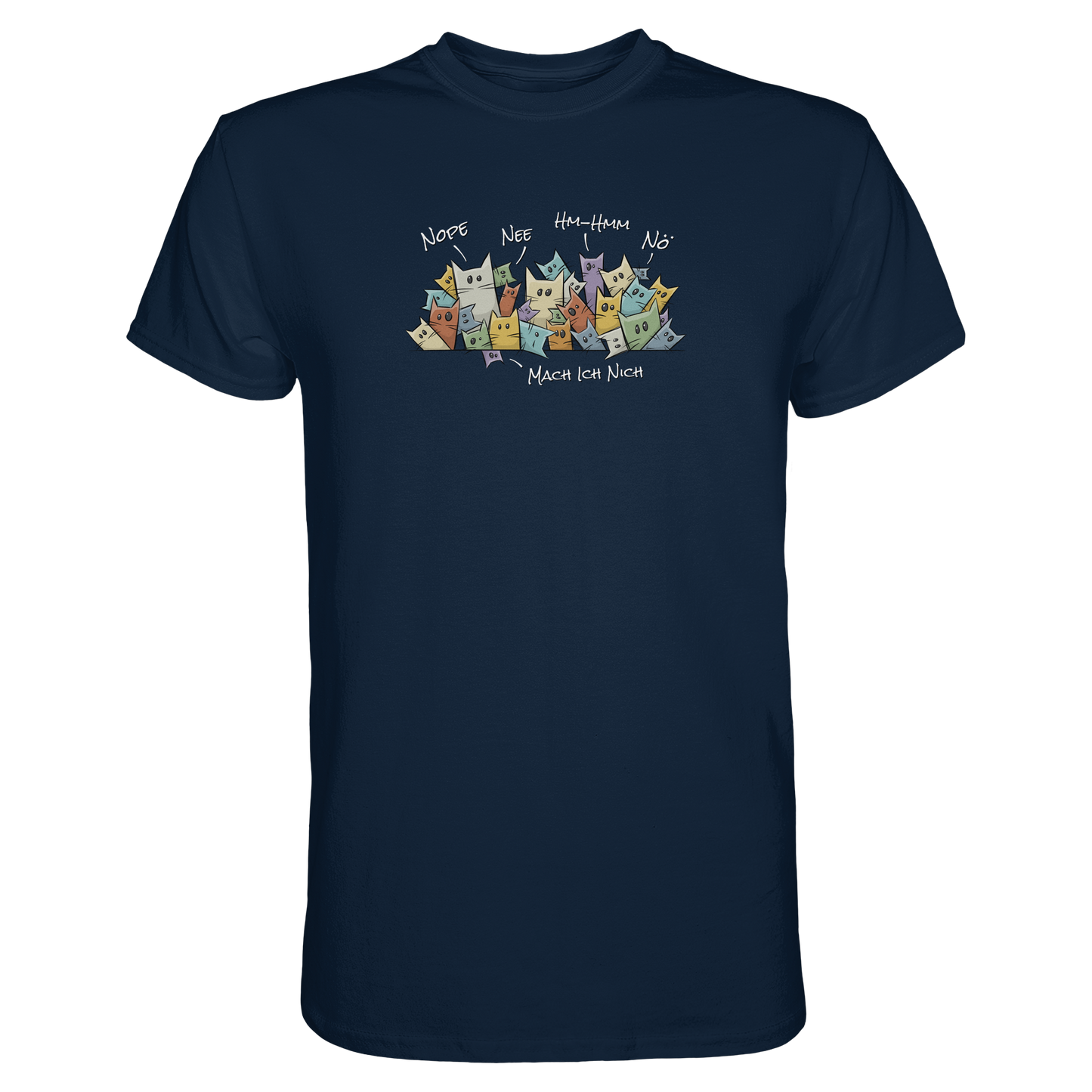 Nope, Nee, Nö Katzen - Premium Shirt