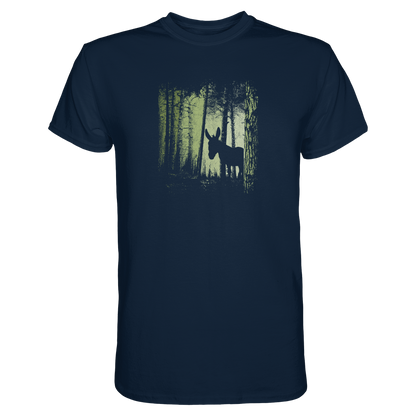 Esel im Zwielicht-Wald - Premium Shirt