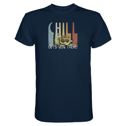 Gechillt gemütliche Schildkröte - Premium Shirt