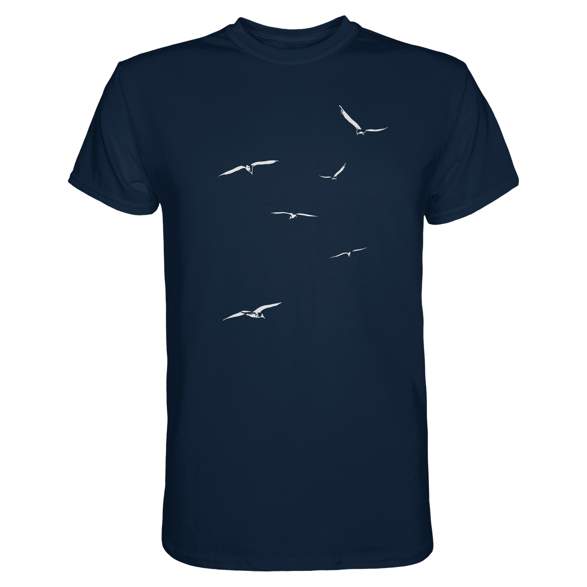 Vogelschwarm – Traum vom Fliegen - Premium Shirt