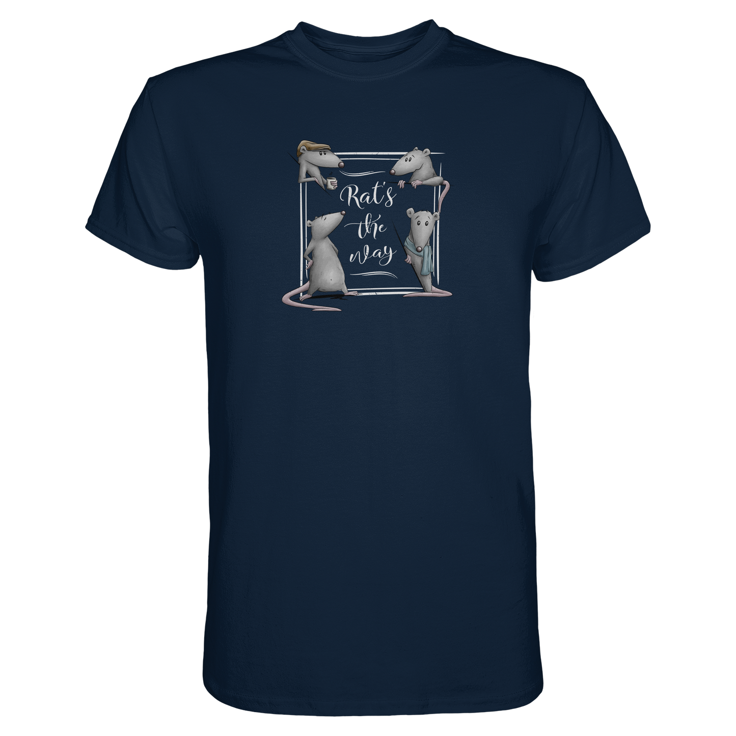 Rat’s The Way Kaffeehaus Ratten - Premium Shirt