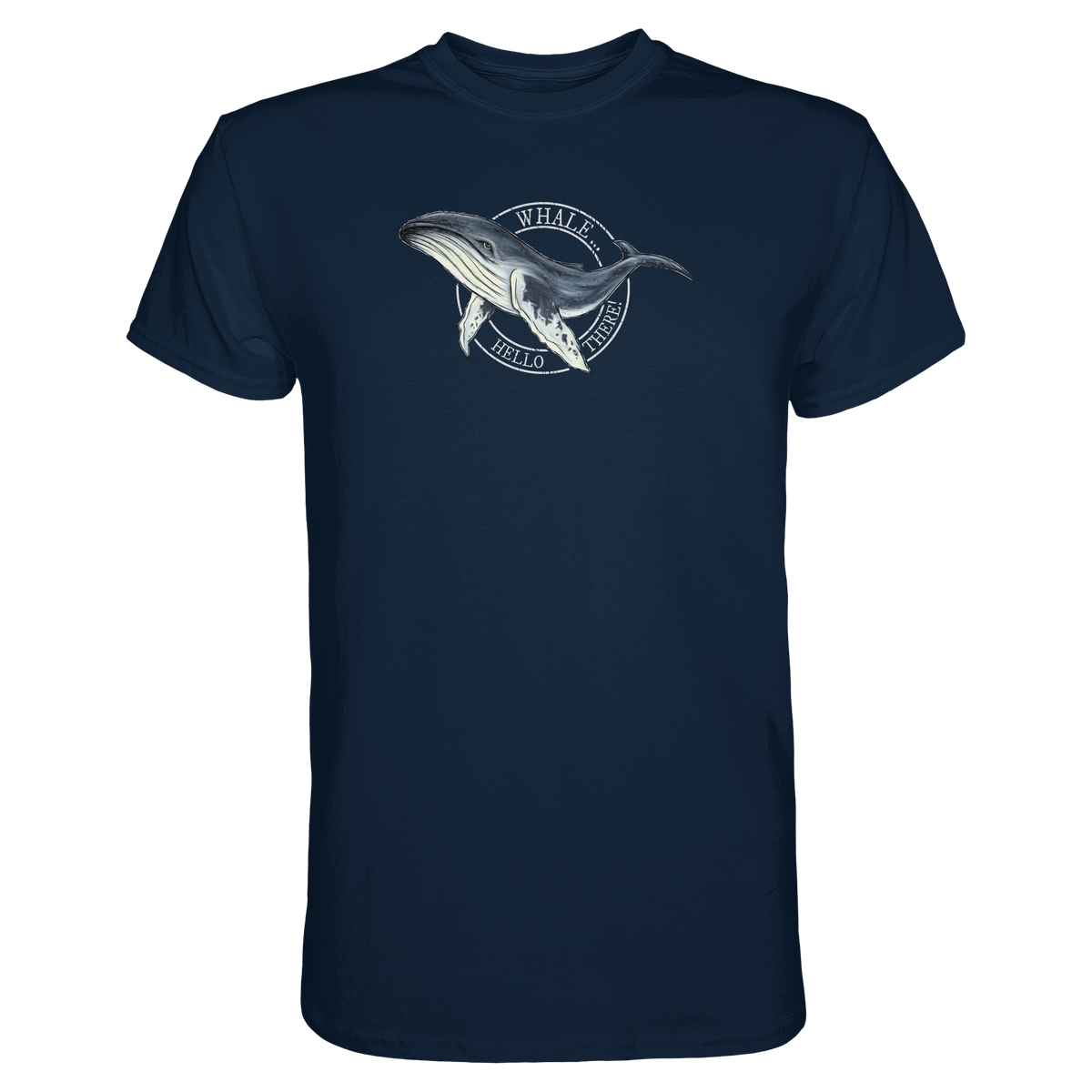 Whale, Hello There | Buckelwal - Premium Shirt