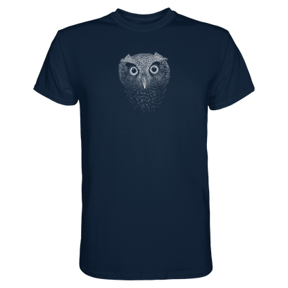 Eule Kritzelkunst Illustration - Premium Shirt