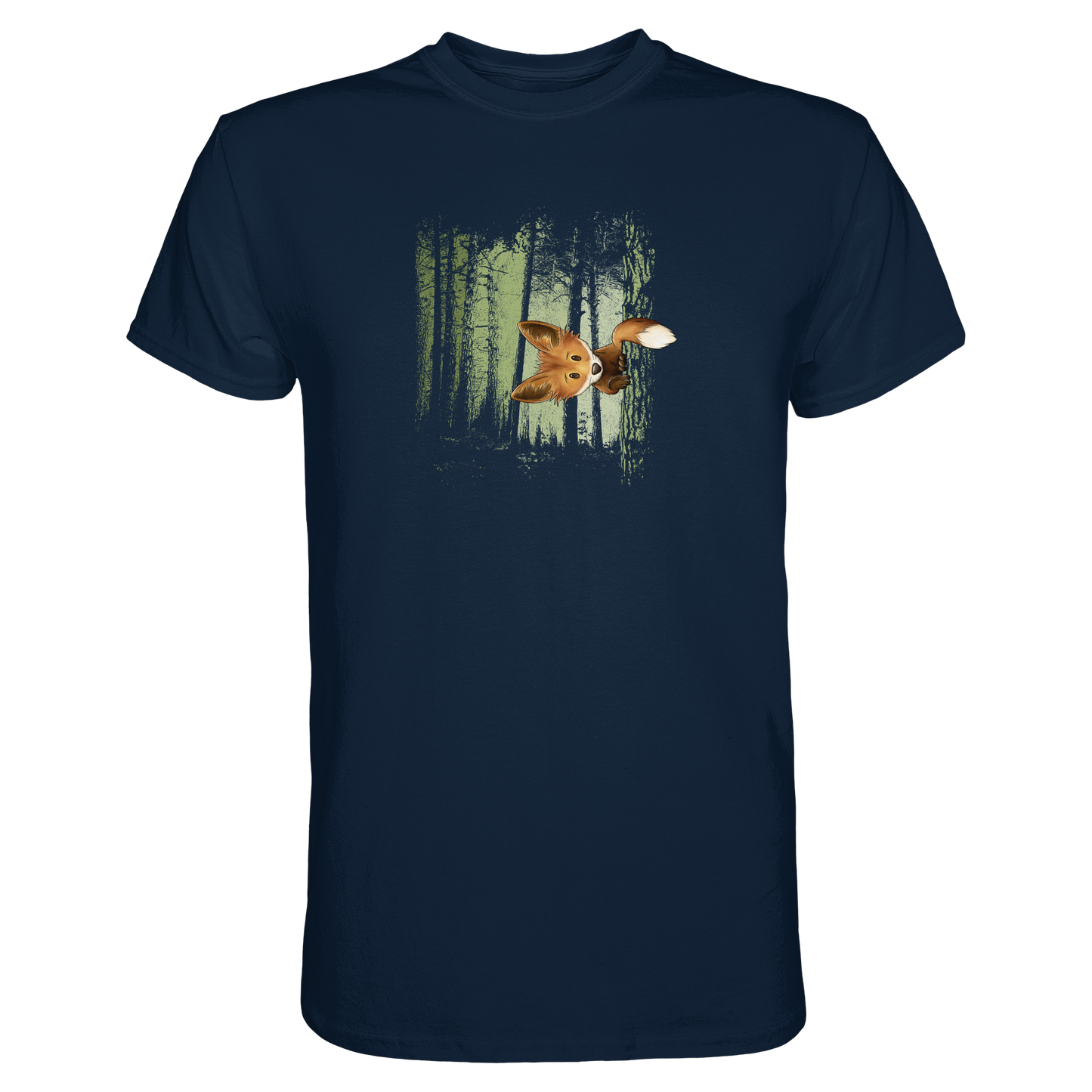 Fuchs im Zwielicht-Wald - Premium Shirt