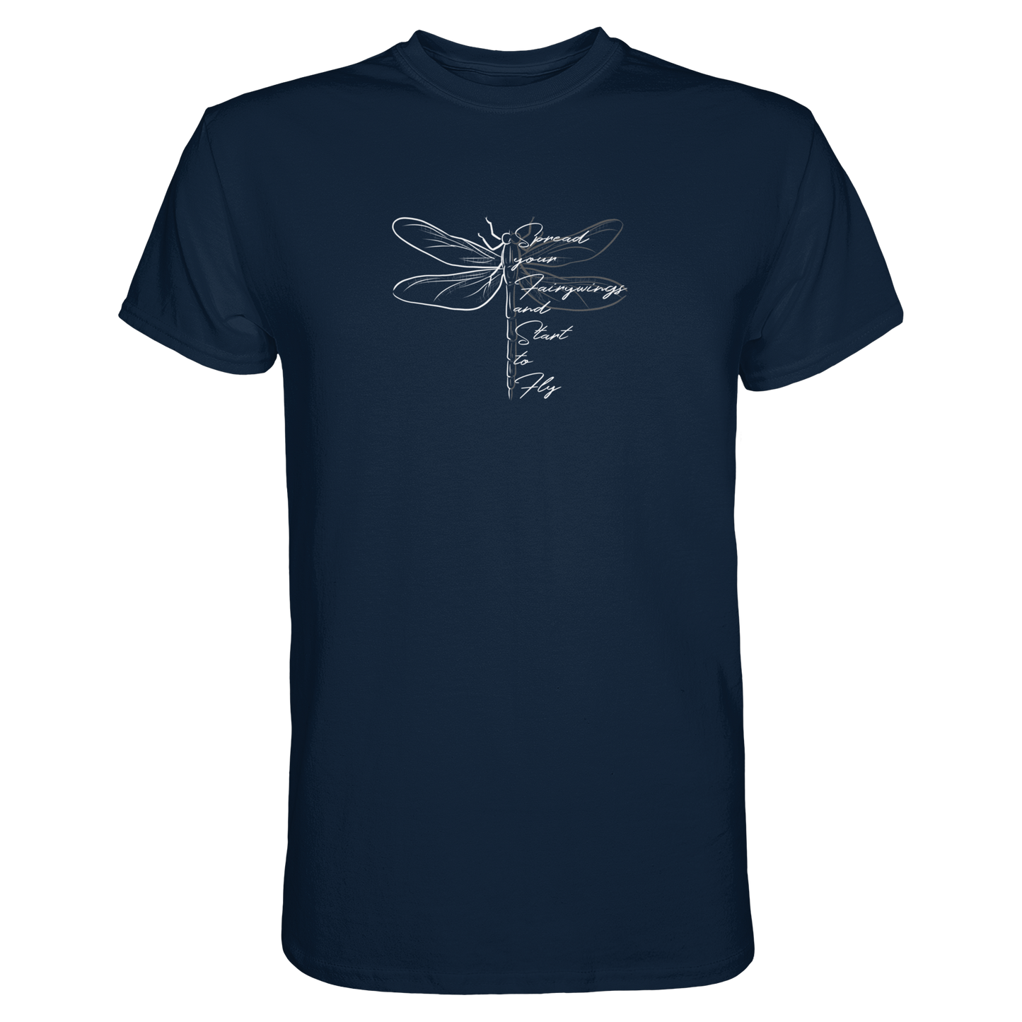 Breite die Flügel aus und flieg los | Libelle - Premium Shirt