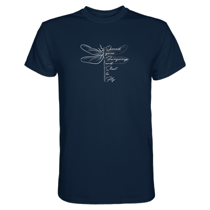 Breite die Flügel aus und flieg los | Libelle - Premium Shirt