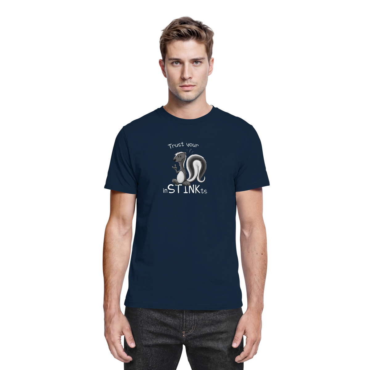 Trust Your inSTINKts Stinktier Humor - Premium Shirt