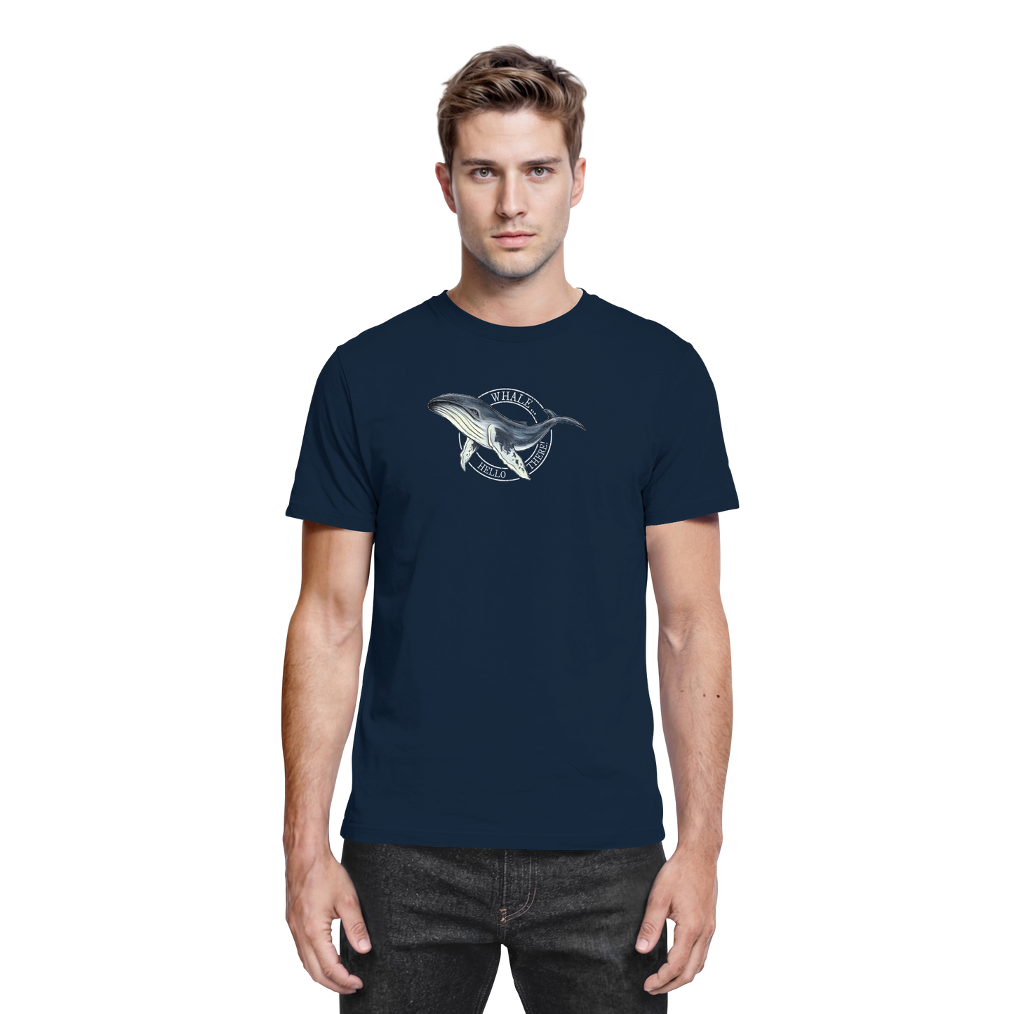 Whale, Hello There | Buckelwal - Premium Shirt