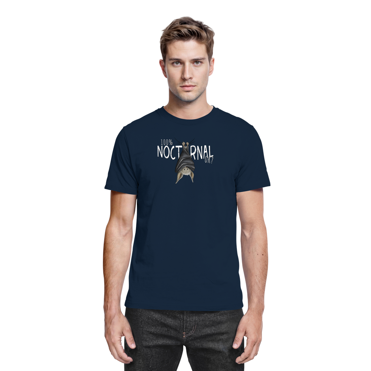 100% nachtaktive Fledermaus - Premium Shirt