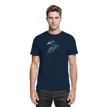 Kritzelkunst Rabe Krähe - Premium Shirt